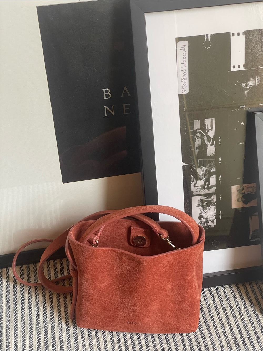 Arket Suede Crossbody Bag